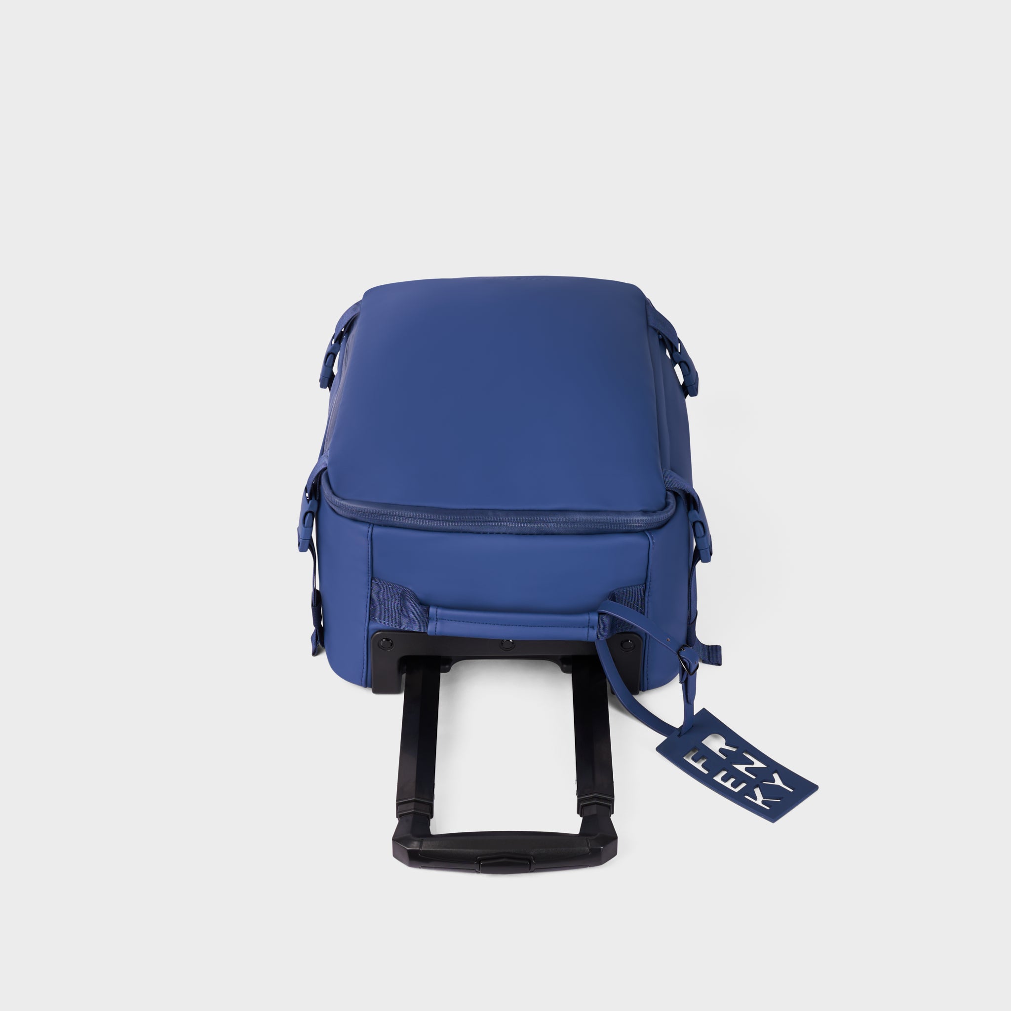 FRENKY Underseat Trolley Blue | Free Carry-On 40×30×20 cm (Wheels Included)