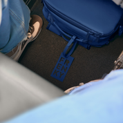 FRENKY Underseat Trolley in Blue under the airplane seat as a free personal item