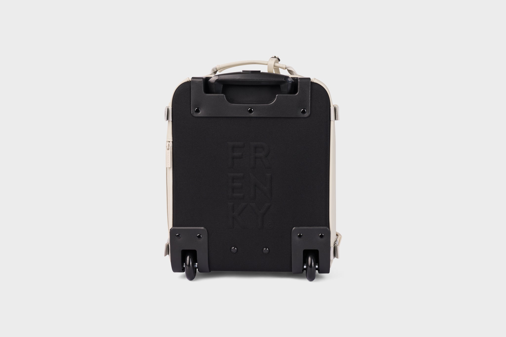 FRENKY Underseat Trolley Stone Grey | Free Carry-On 40×30×20 cm (Wheels Included)