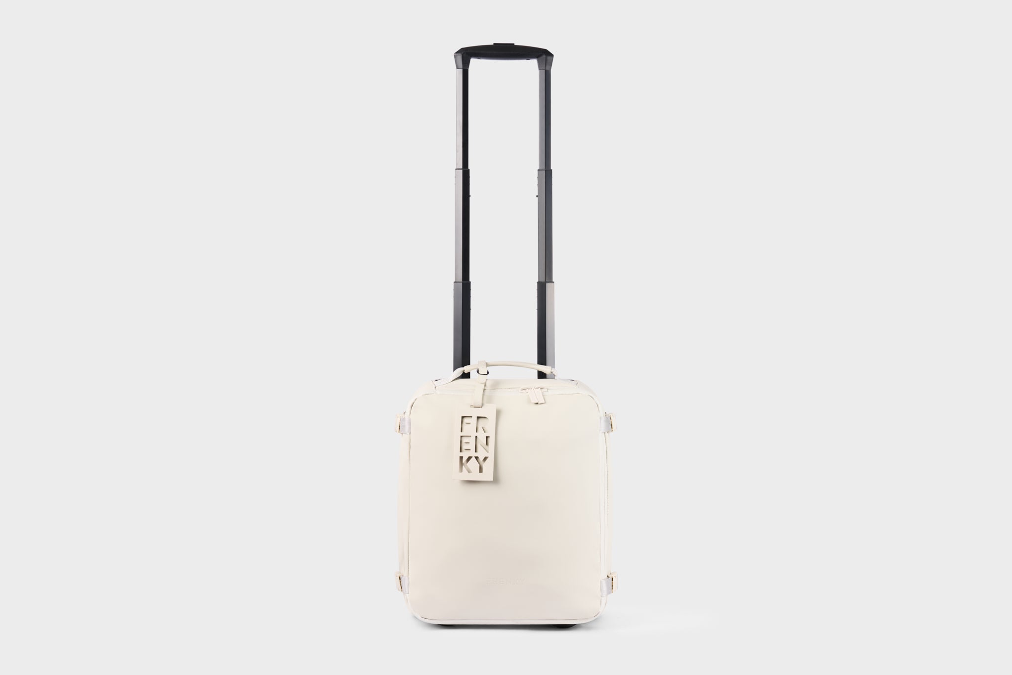 FRENKY Underseat Trolley Stone Grey | Free Carry-On 40×30×20 cm (Wheels Included)