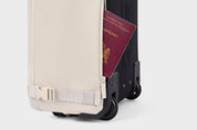 FRENKY Underseat Trolley Stone Grey | Free Carry-On 40×30×20 cm (Wheels Included)